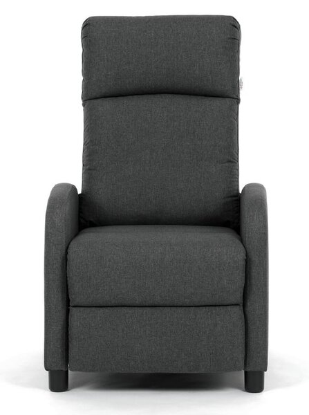 TV-W3397 GREY2, Komfortné TV polohovacie kreslo, poťah sivá látka, 130 kg