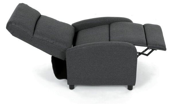 TV-W3397 GREY2, Komfortné TV polohovacie kreslo, poťah sivá látka, 130 kg