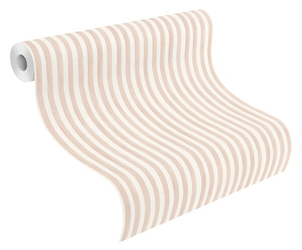 RASCH | Vliesová tapeta na stenu Kids World 2 252774 | 0,53 x 10,05 m | biela, hnedá