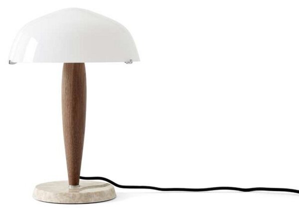 Stolové Lampa &Tradition, stmievateľné, Drevo, Obývacia izba, Sklo, Moderný