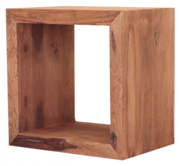Odkládací stolík Tara 50x50x35 indický masív palisander