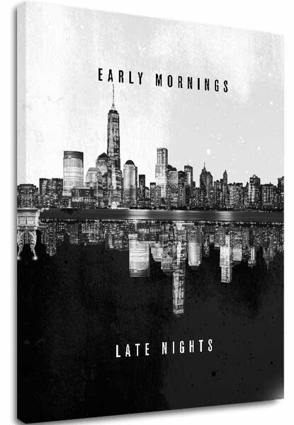Obraz na plátne Early & Late - Moderný Motív