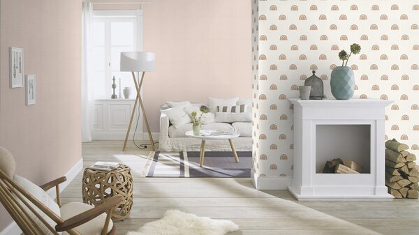 RASCH | Vliesová tapeta na stenu Kids World 2 252828 | 0,53 x 10,05 m | šedá