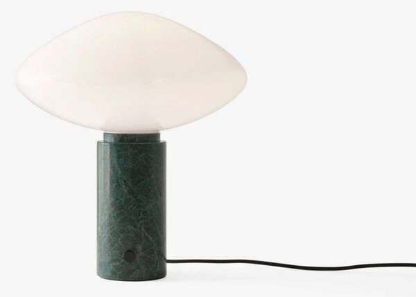 Stolové Lampa &Tradition, stmievateľné, Zelená, Obývacia izba, Kameň, Dizajnový
