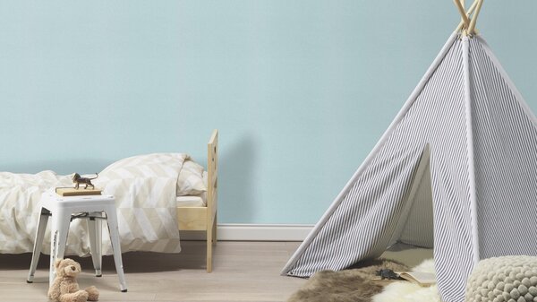 RASCH | Vliesová tapeta na stenu Kids World 2 252880 | 0,53 x 10,05 m | modrá