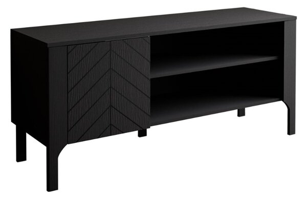 TV STOLÍK SALOME ČIERNY 135 cm