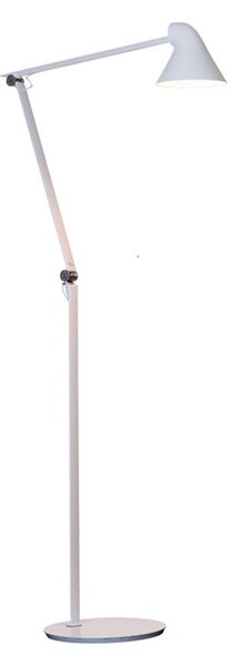 Stojacie Lampa Louis Poulsen, NJP, stmievateľné, Biela, Obývacia izba, Kov, Dizajnový