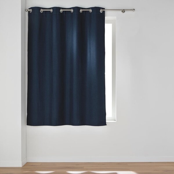 Tmavomodrý zatemňovací záves 140x180 cm Crepuscule – douceur d'intérieur