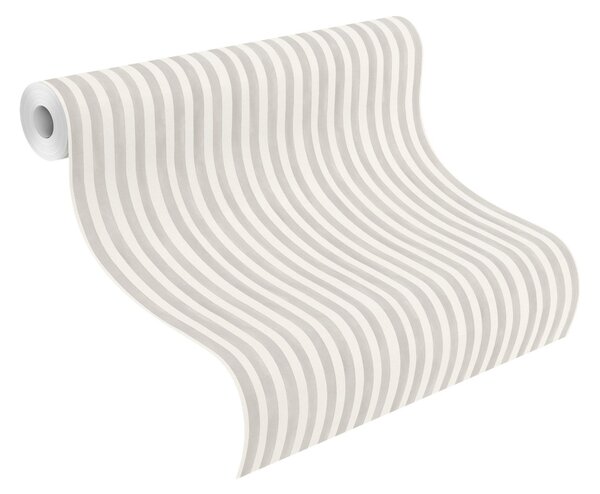 RASCH | Vliesová tapeta na stenu Kids World 2 252767 | 0,53 x 10,05 m | šedá, biela