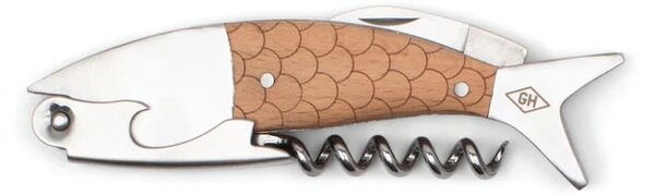Vreckový otvárač na fľaše Fish Shaped – 3v1