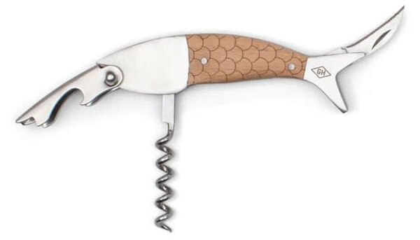 Vreckový otvárač na fľaše Fish Shaped – 3v1