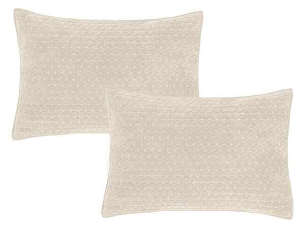 Obliečky na vankúše v súprave 2 ks 50x75 cm Attica Velvet Embroidered – Bianca