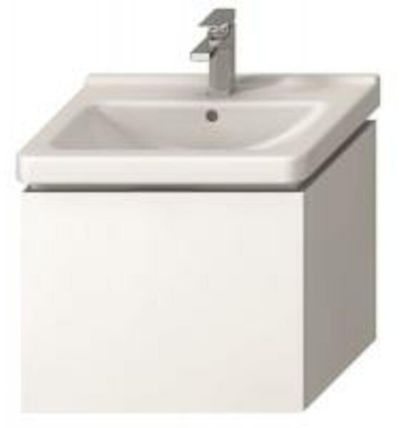 Kúpeľňová skrinka pod umývadlo Jika Cubito 59x42,7x48 cm biela H40J4233015001