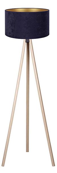 Brilagi - Stojacia lampa VELVET 1xE27/60W/230V béžová/modrá