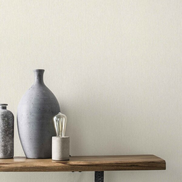 RASCH | Vliesová tapeta na stenu Amara 608632 | 0,53 x 10,05 m | biela
