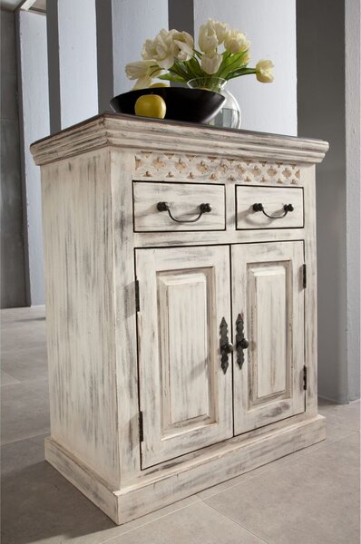 ANTIK Komoda 70x40 cm, mango a akácia