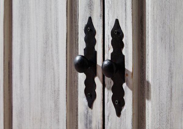 ANTIK Komoda 150x45 cm, mango a akácia