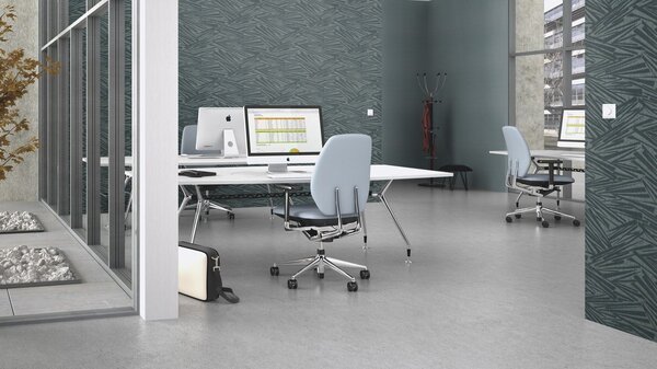 RASCH | Vliesová tapeta na stenu Sky Lounge 608359 | 0,53 x 10,05 m | zelená, modrá, šedá