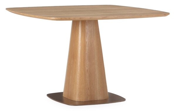 Jedálenský stôl v dekore duba 120x120 cm Etel – MOME