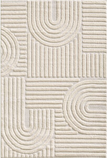 Ayyildiz, Kusový koberec Art 1121 Cream, 60x110, béžová, obývacia izba