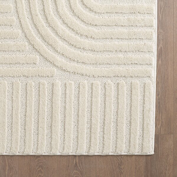 Ayyildiz, Kusový koberec Art 1121 Cream, 60x110, béžová, obývacia izba