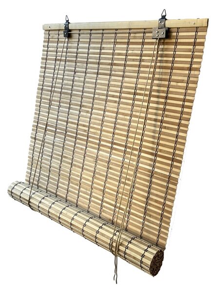 Bambusová roleta v prírodnej farbe 120x160 cm Java – Gardinia