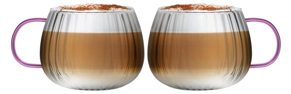 Hrnčeky na cappuccino v súprave 2 ks 350 ml Tulip – Vialli Design