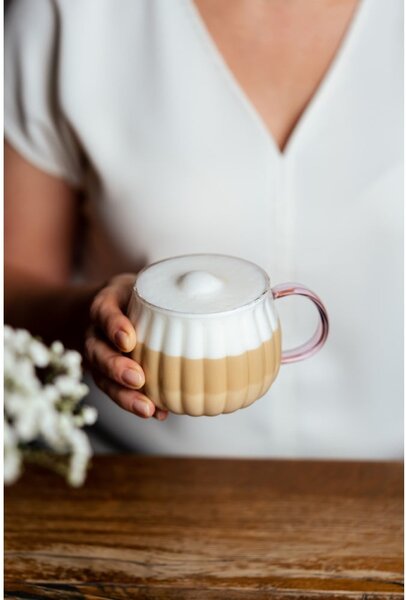 Hrnčeky na cappuccino v súprave 2 ks 350 ml Tulip – Vialli Design