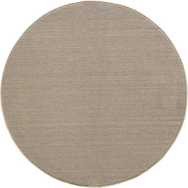 Ayyildiz, Kusový koberec Loom 4300 Beige kruh, 120x120 (priemer) kruh, béžová, obývacia izba