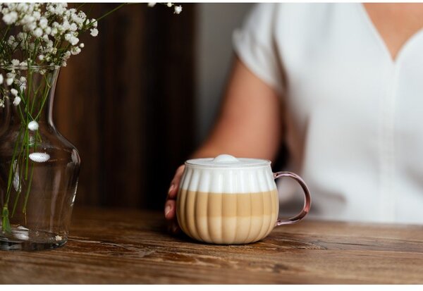 Hrnčeky na cappuccino v súprave 2 ks 350 ml Tulip – Vialli Design