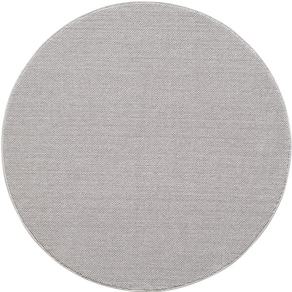 Ayyildiz, Kusový koberec Loom 4300 Silver kruh, 120x120 (priemer) kruh, šedá, obývacia izba