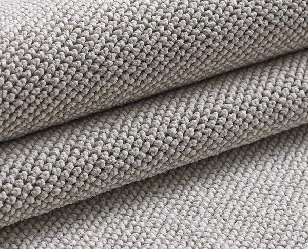 Ayyildiz, Kusový koberec Loom 4300 Silver kruh, 120x120 (priemer) kruh, šedá, obývacia izba