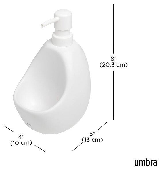 Biely keramický dávkovač mydla 590 ml Joey – Umbra