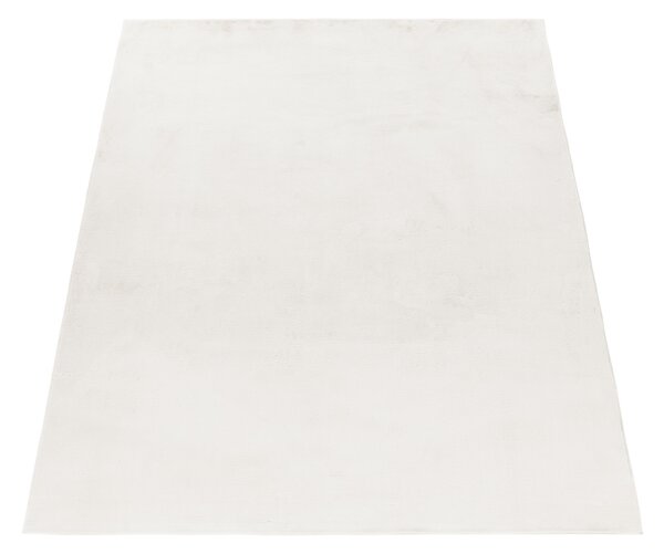 Ayyildiz , Kusový koberec Pouffy 5100 Cream, 60x110, biela, obývacia izba