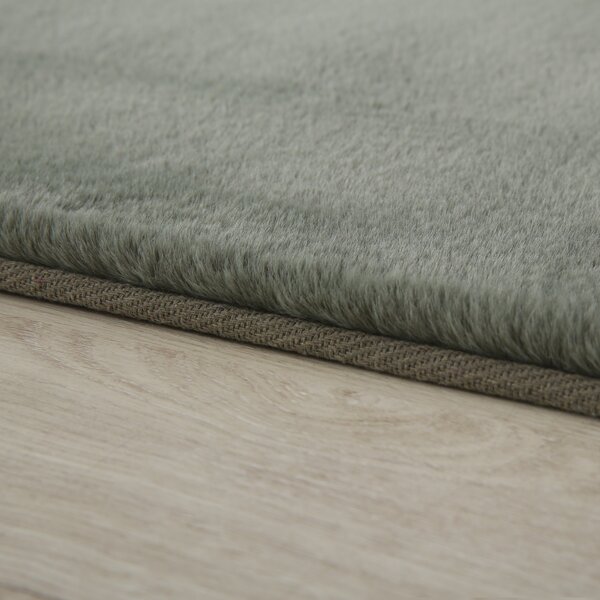 Ayyildiz , Kusový koberec Pouffy 5100 Green, 60x110, zelená, obývacia izba