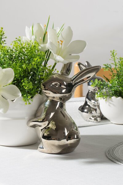 VEĽKONOČNÁ KERAMICKÁ MISA EASTER10 19X22 CM VIACFAREBNÁ