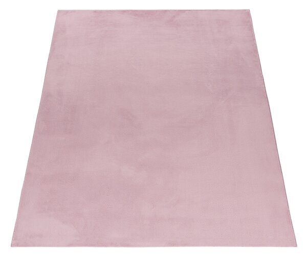 Ayyildiz , Kusový koberec Pouffy 5100 Rose, 60x110, ružová, obývacia izba