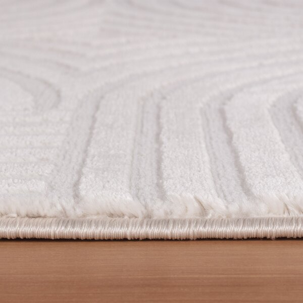 Ayyildiz , Kusový koberec Sahara 1112 Cream, 80x150, biela, obývacia izba
