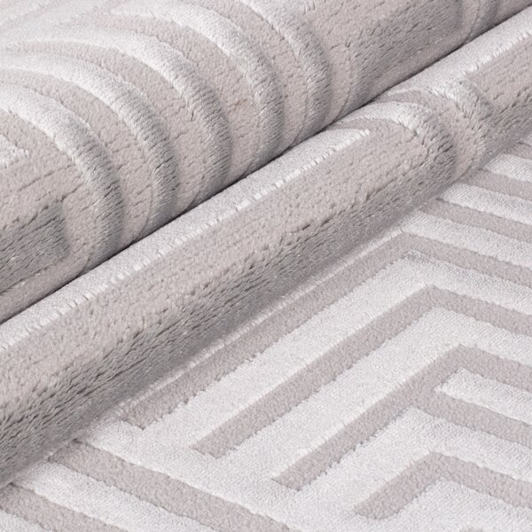 Ayyildiz , Kusový koberec Sahara 1114 Silver, 120x170, šedá, obývacia izba