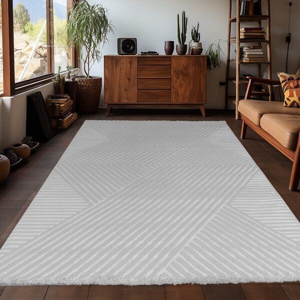 Ayyildiz , AKCIA: 200x290 cm Kusový koberec Sahara 1115 Silver, šedá, obývacia izba