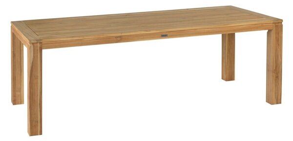 Záhradný jedálenský stôl z tíkového dreva Exotan Stella, 220 x 100 cm