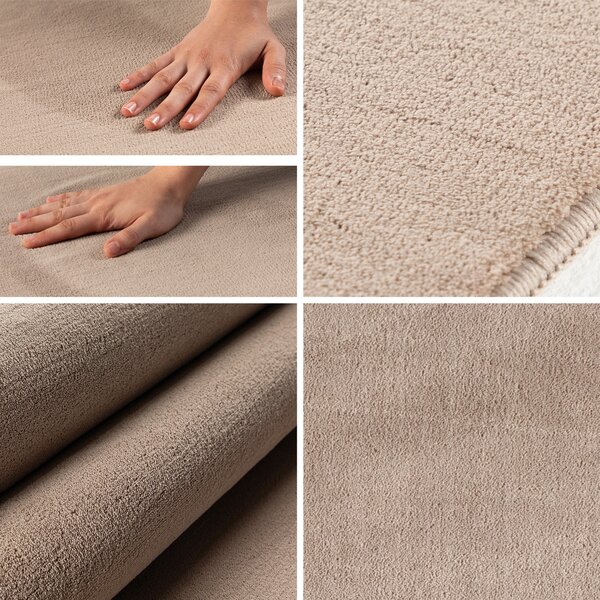 Ayyildiz , Kusový koberec Sky 5400 Beige kruh, 120x120 (priemer) kruh, béžová, obývacia izba