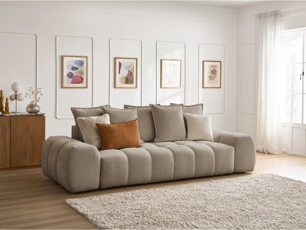 Taupe ženilková pohovka 278 cm Everest – Bobochic Paris