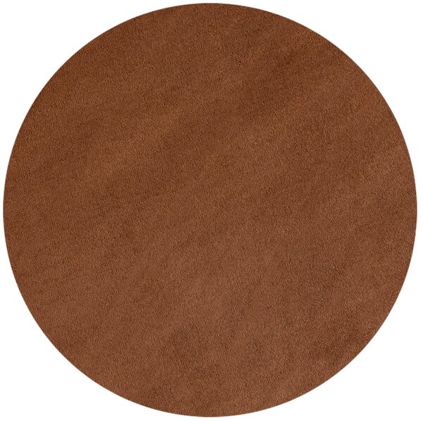 Ayyildiz , Kusový koberec Sky 5400 Brown kruh, 120x120 (priemer) kruh, hnedá, obývacia izba