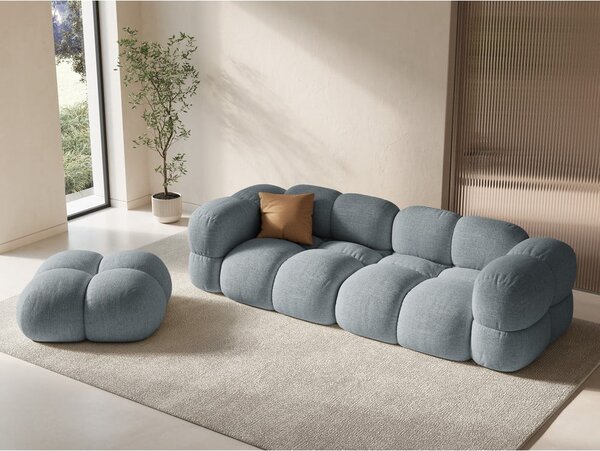 Svetlomodrá pohovka 250 cm Loretto – Cosmopolitan Design