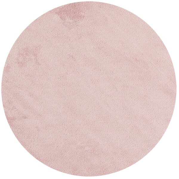Ayyildiz , Kusový koberec Sky 5400 Rose kruh, 120x120 (priemer) kruh, ružová, obývacia izba