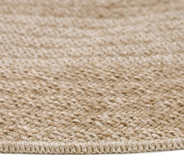 Ayyildiz, Kusový koberec Comilla 886 Beige kruh, 120x120 (priemer) kruh, béžová, chodba / predsieň