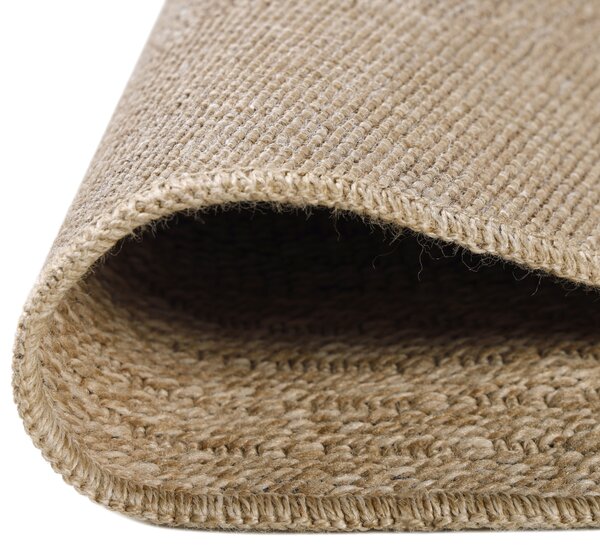 Ayyildiz, Kusový koberec Comilla 886 Black kruh, 80x80 (priemer) kruh, hnedá, chodba / predsieň
