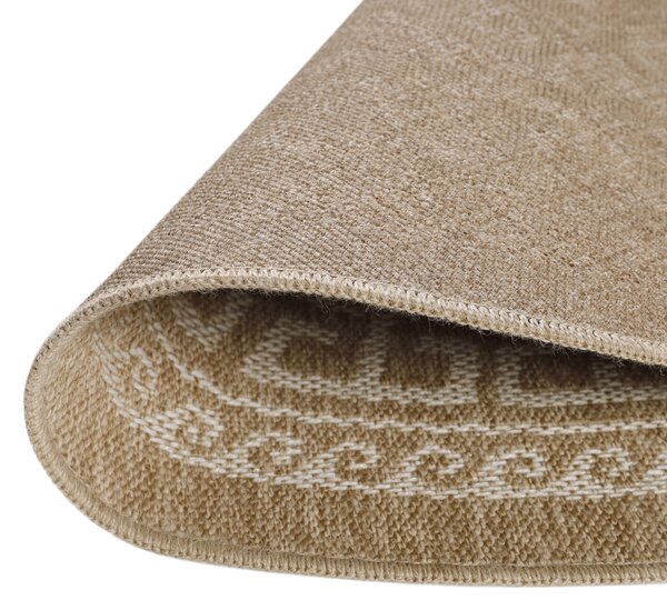 Ayyildiz , AKCIA: 160x160 (průměr) kruh cm Kusový koberec Comilla 887 Beige kruh, béžová, chodba / predsieň