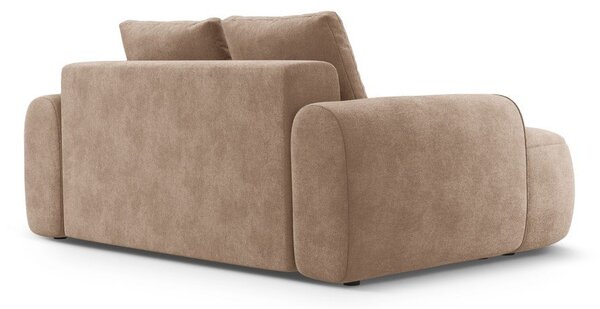 Svetlohnedá zamatová pohovka 175 cm Linz – Cosmopolitan Design